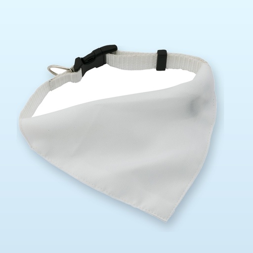 [BL-105026] collare per cane - bianco