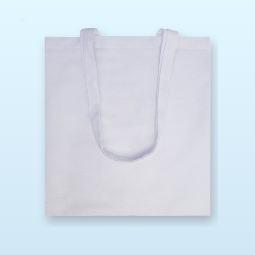 [BL-105163] Shopper in cotone - bianco