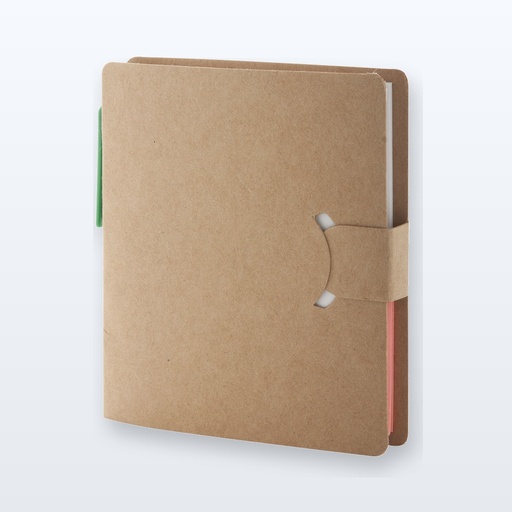 [BL-105209] blocco fogli adesivi - naturale