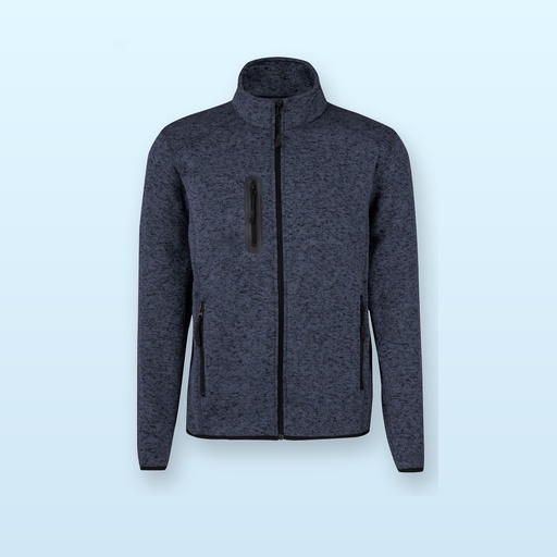 [BL-105261] giacca in pile - grigio scuro - XS