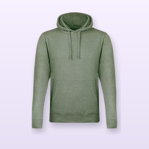 [BL-105285] Felpa con cappuccio - verde - XXL