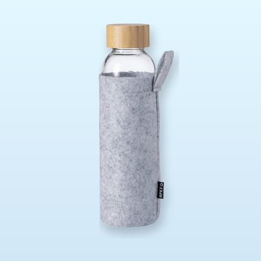 [BL-105309] Borraccia in vetro - grigio scuro