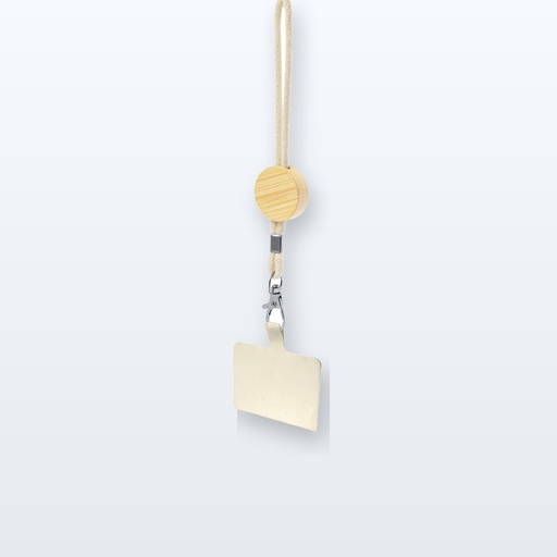 [BL-105553] cinturino portacellulare - naturale