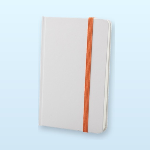 [BL-105650] quaderno - arancione - bianco