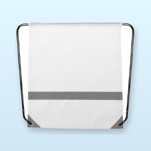 [BL-105785] sacca alta visibilità - bianco