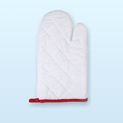 [BL-106181] guanto da forno - bianco