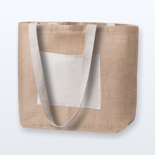 [BL-106612] borsa da spiaggia o da shopping - naturale