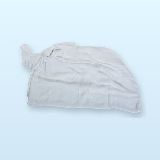 [BL-106829] sciarpa da spiaggia - bianco