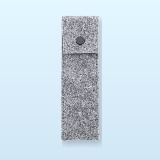 [BL-107087] Astuccio in RPET per penna - grigio
