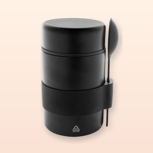 [BL-107362] Contenitore porta pranzo termico in RSS - nero