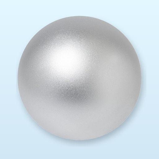 [BL-107521] Pallina antistress metallizzata - argento