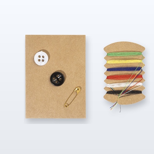 [BL-107662] kit da cucito compatto - naturale