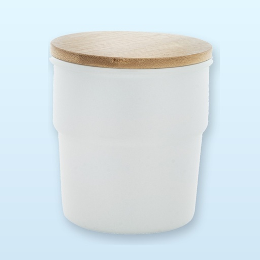 [BL-108032] Bicchiere in ceramica - bianco