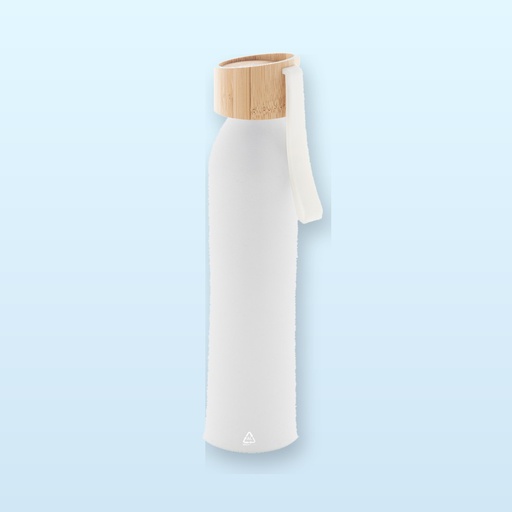 [BL-108072] Borraccia in alluminio riciclato - bianco
