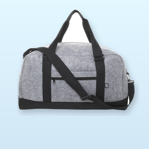 [BL-108113] Borsone sportivo in feltro RPET - grigio