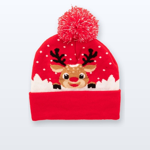 [BL-108117] Cappellino invernale a tema natalizio - multicolore - variante 1