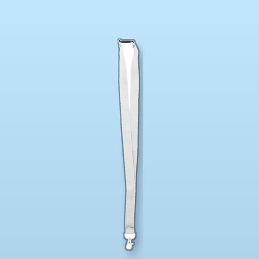 [BL-108157] Lanyard in RPET - bianco