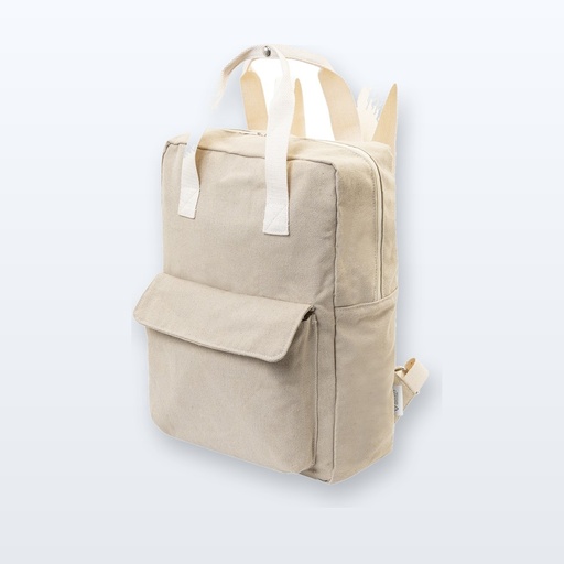 [BL-108289] Zaino in canvas riciclato - naturale