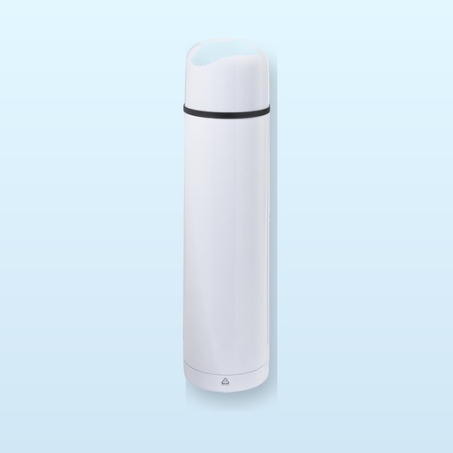 [BL-108294] Thermos in acciaio riciclato - bianco