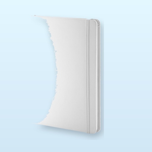 [BL-108511] Quaderno in PU riciclato (RPU) - bianco