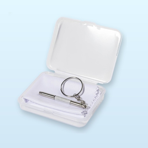 [BL-108607] Set manutenzione occhiali - bianco