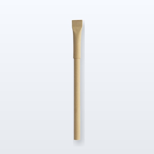[BL-108675] penna a sfera in carta riciclata - naturale