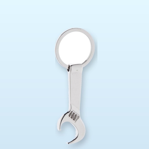 [BL-108777] Portachiavi con apribottiglie - argento