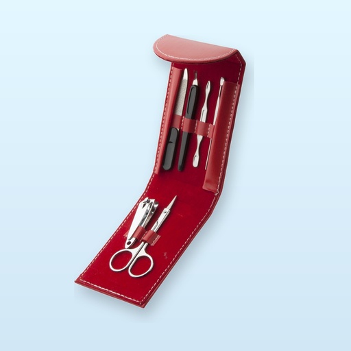 [BL-108782] set manicure - rosso