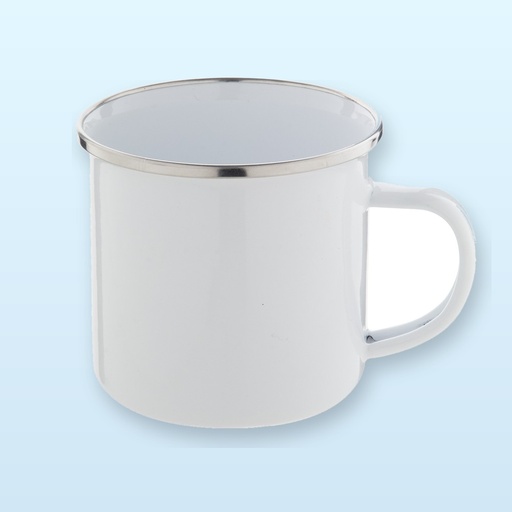 [BL-109071] Tazza in smalto - bianco