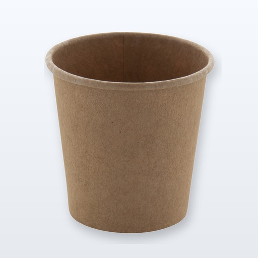 [BL-109651] bicchiere carta, 120 ml - beige