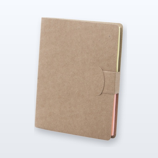 [BL-109678] blocco fogli adesivi - naturale