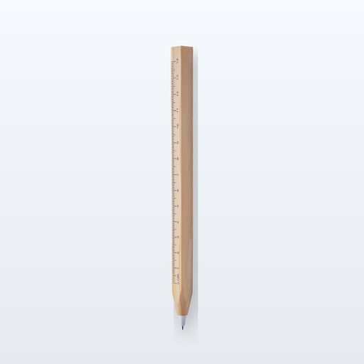 [BL-110160] penna a sfera righello - naturale