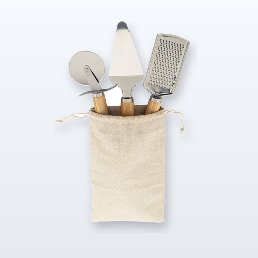 [BL-110251] set da tavola per pizza - naturale