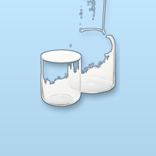 [BL-110255] Set bicchiere e caraffa - trasparente