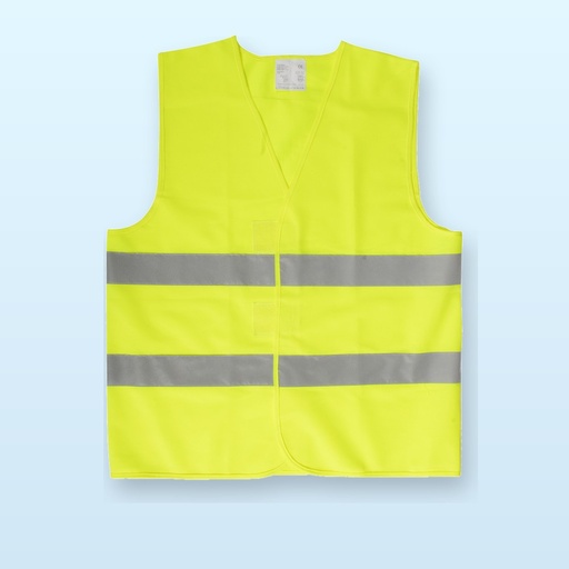 [BL-110280] gilet alta visibilità per bambini - giallo sicurezza