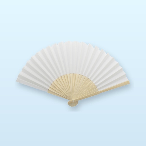[BL-110365] ventaglio - bianco
