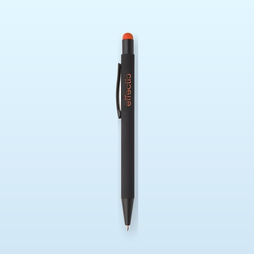 [BL-110409] penna a sfera - arancione - nero