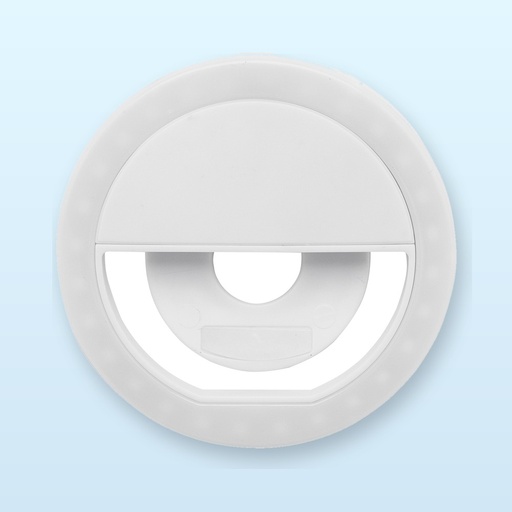 [BL-110710] Luce anulare per selfie RABS - bianco