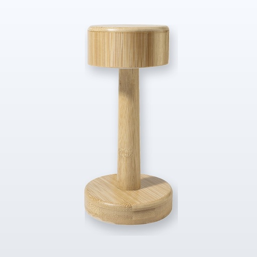 [BL-110786] Lampada da tavolo in bamboo - naturale