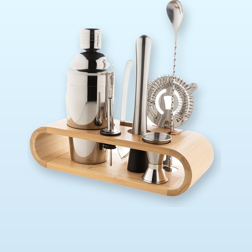 [BL-110994] Set cocktail - argento - naturale