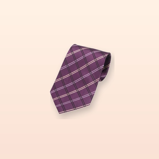 [BL-101203] cravatta - viola scuro