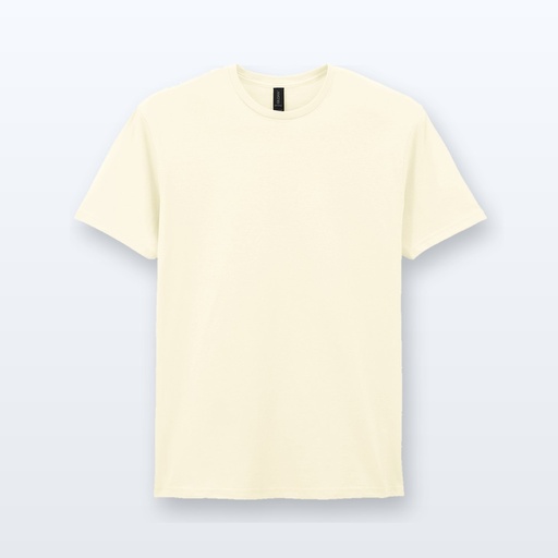 [BL-101403] T-shirt in cotone ringspun - beige - S