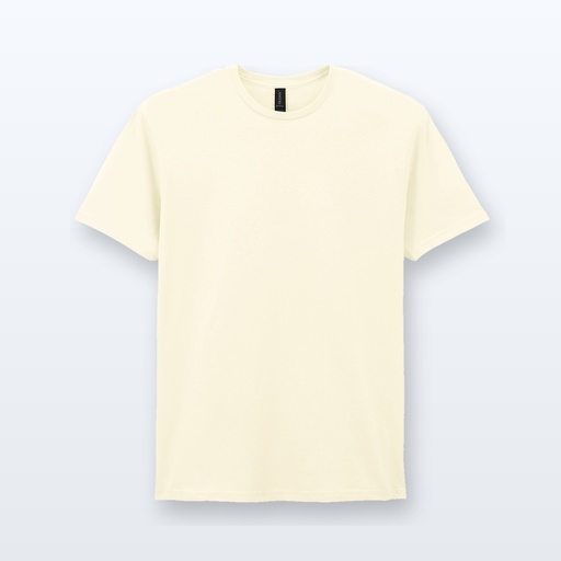 [BL-101405] T-shirt in cotone ringspun - beige - XXL