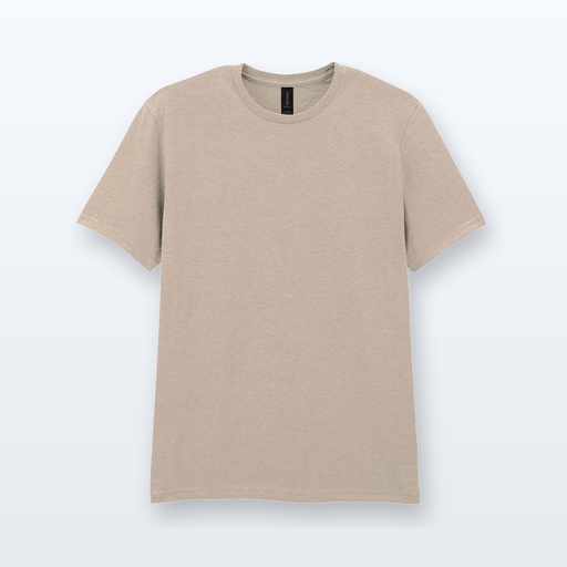 [BL-101407] T-shirt in cotone ringspun - naturale - M
