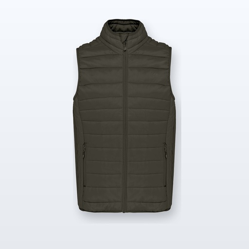[BL-101731] Gilet imbottito - cachi - L