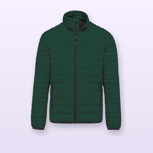 [BL-101751] Giacca imbottita - verde scuro - L