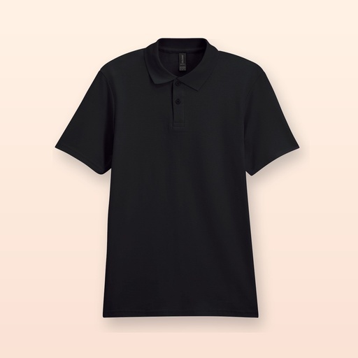 [BL-102054] polo in piqué - nero - S