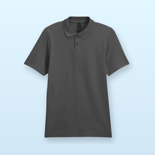 [BL-102064] polo in piqué - grigio - S