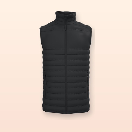 [BL-102157] gilet imbottito - nero - XXL