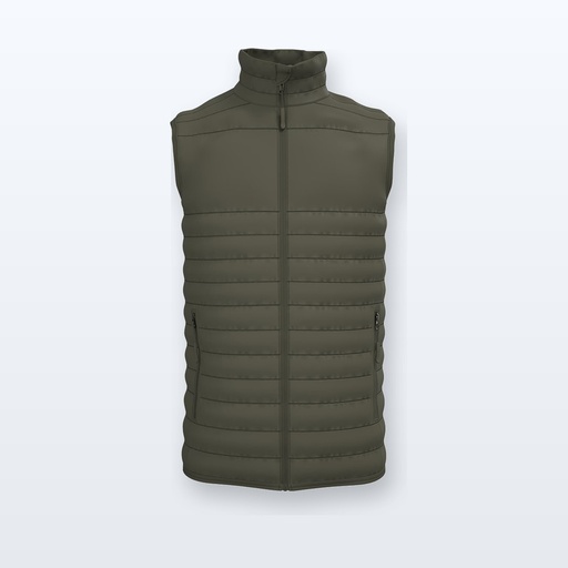 [BL-102165] gilet imbottito - oliva - S